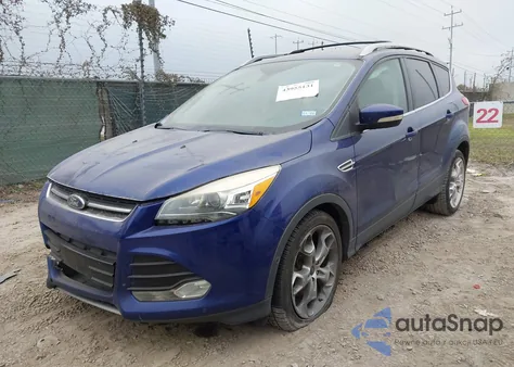 2013 Ford Escape Titanium from USA, damaged, VIN 1FMCU0J9XDUD89206
